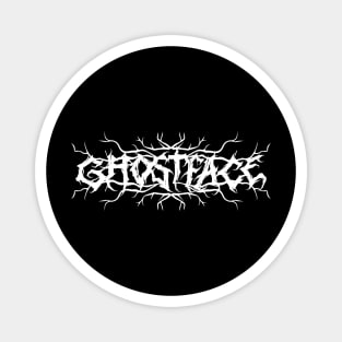 GhostFace Drummer Metal Logo Magnet